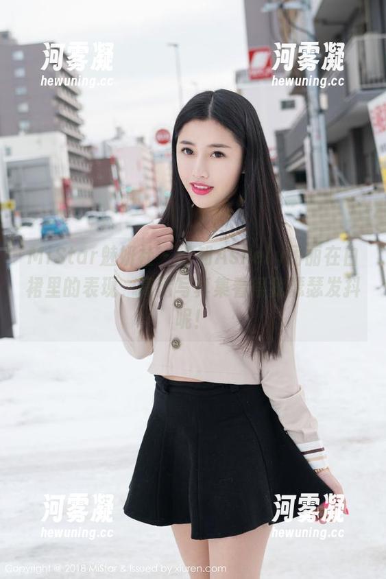 MiStar魅妍社 - 谁知Ashely丽丽在白裙里的表现，高清写真集看得我瑟瑟发抖呢！