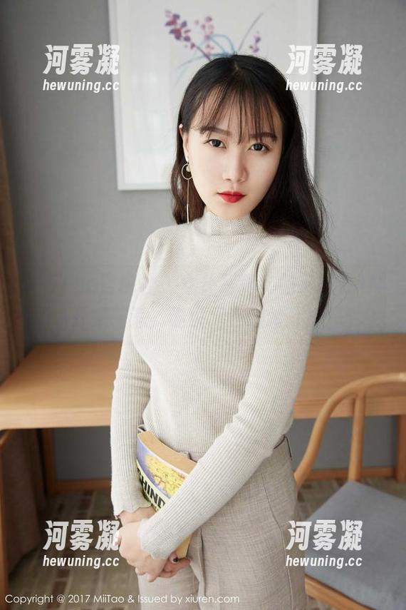 MiiTao蜜桃社 - 女仆写真，韵莉娜VANILLA开采脑洞，谁说只在咖啡厅能见到？