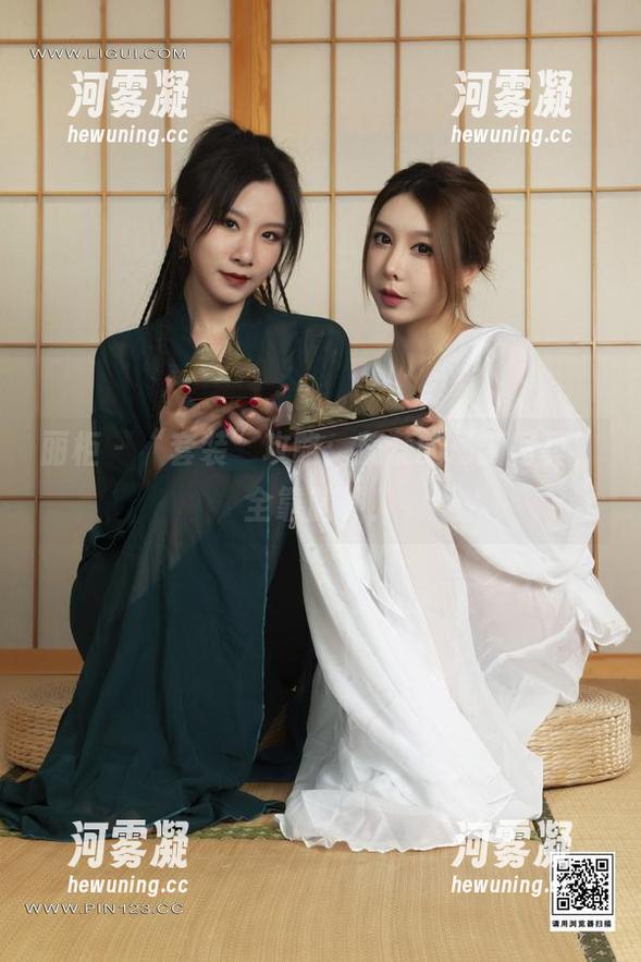 丽柜 - “套装”攻略：蕊蕊的最新写真，全靠脑补！
