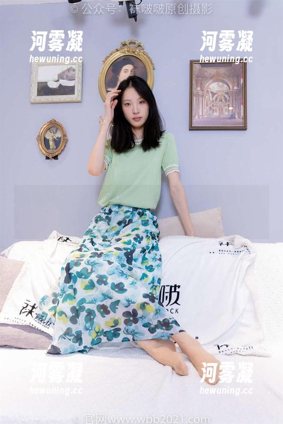 袜啵啵 - 看！稚予的灰棉袜，高清套图，不服不行！