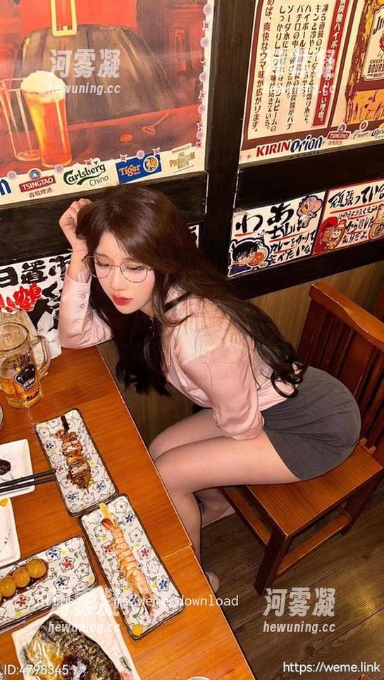 微密圈 - 轩子巨2兔的私拍连衣裙，像一首隐晦的歌，初看平淡，但品味却深不见底。